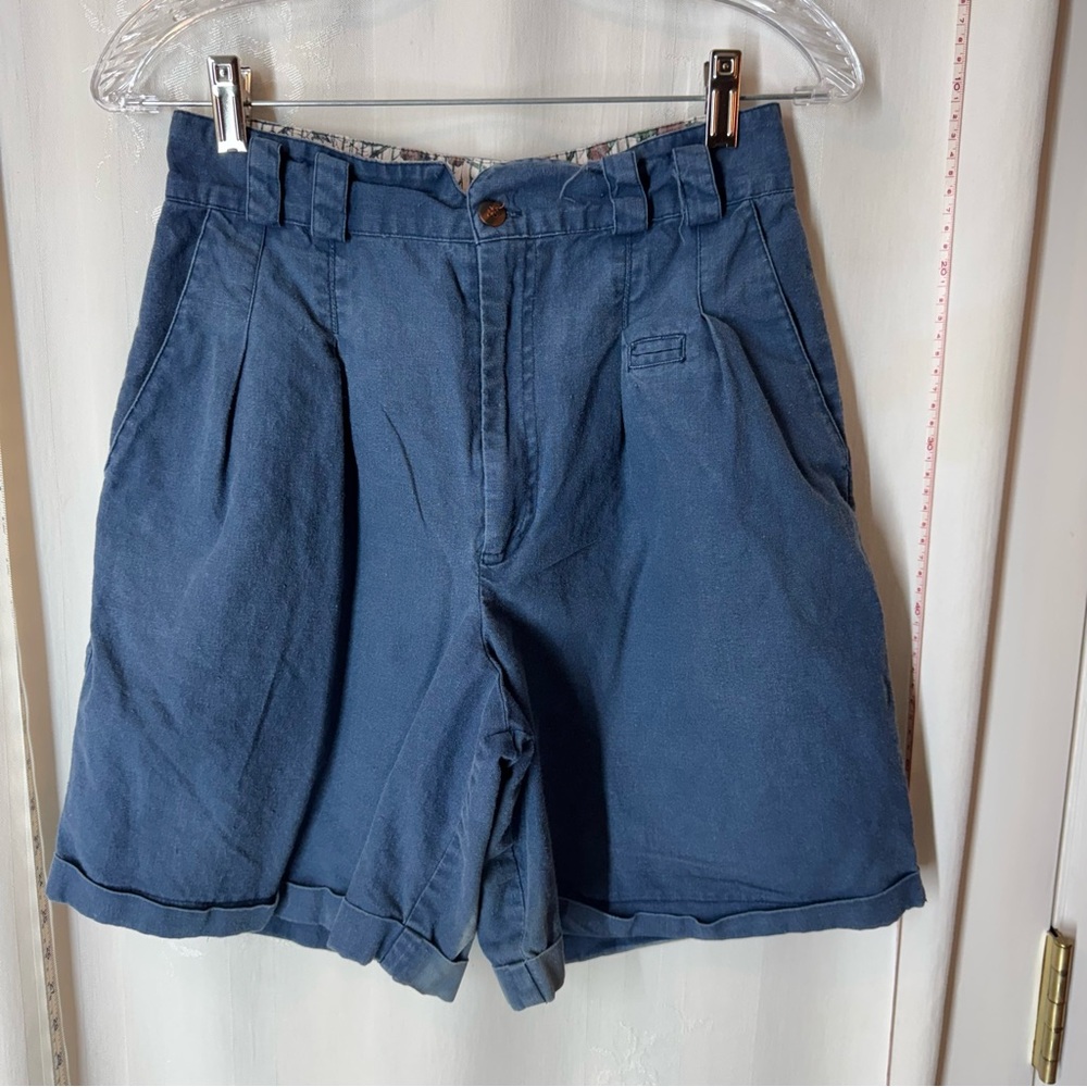 Vintage Women's Hunters Run Blue Shorts